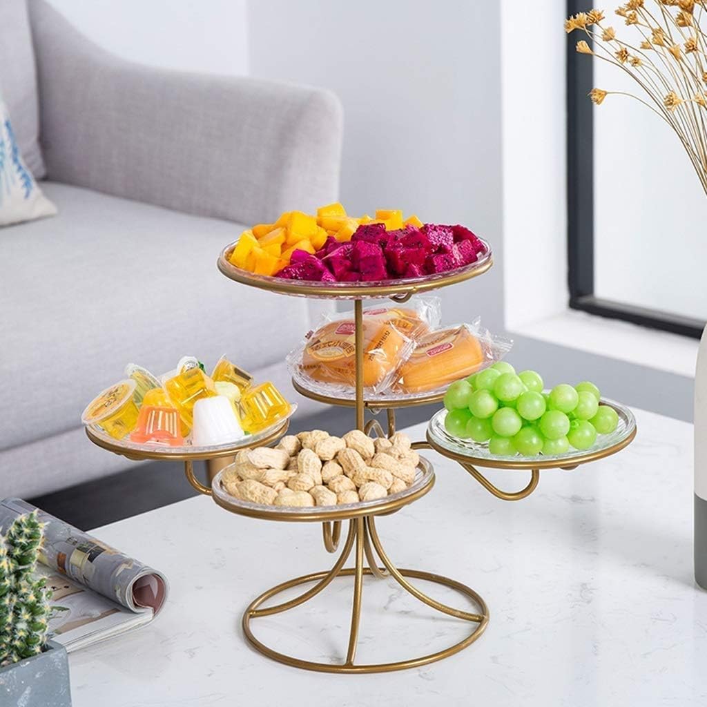 Multi-layer Fruit Plate Living Room Dried Fruit Homedecoro