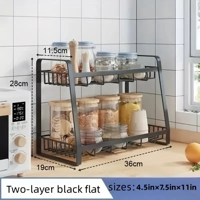 Kitchen Organizer Multifunctional Kitchen Shelf Kitchen Spice Rack Homedecoro