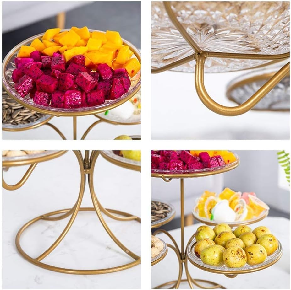 Multi-layer Fruit Plate Living Room Dried Fruit Homedecoro