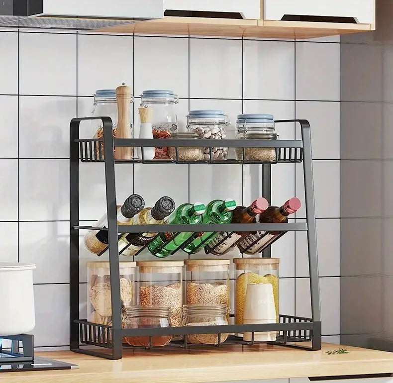 Kitchen Organizer Multifunctional Kitchen Shelf Kitchen Spice Rack Homedecoro