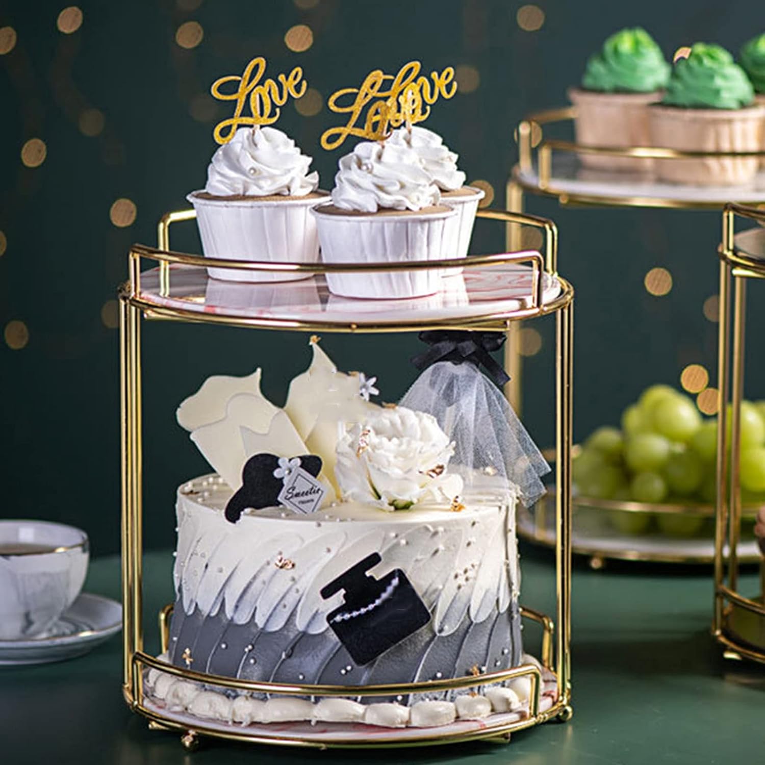 Organizer Cosmetic Display Stand Wall Corner Triangle Storage Shelf D4DECORATOR