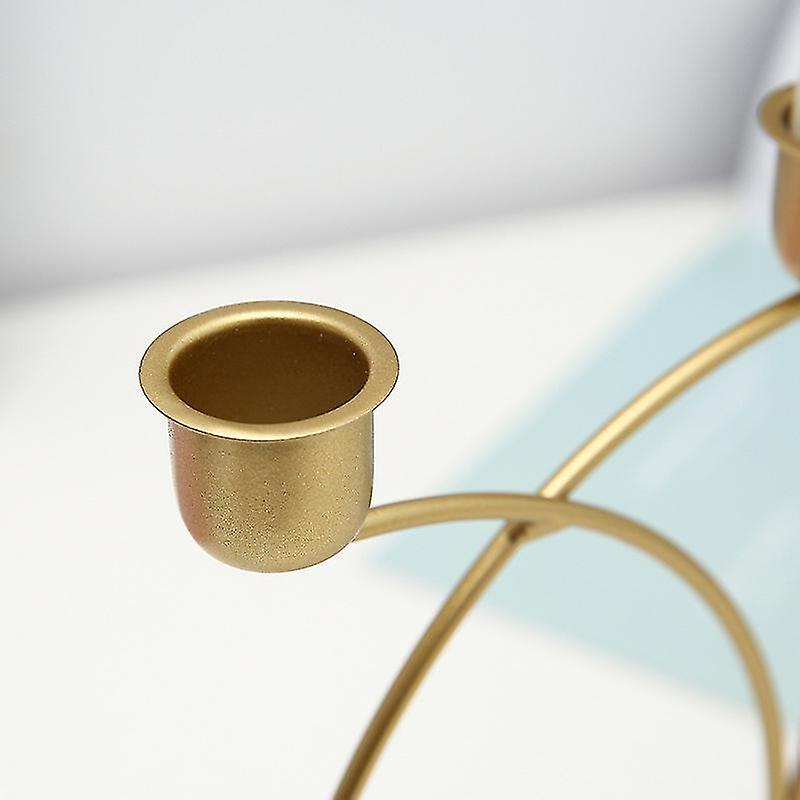 Candle Holder Candlestick Props Candelabra for Wedding Tabletop Decor Homedecoro