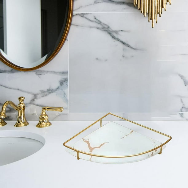 Display Stand Wall Corner Triangle Storage Shelf Homedecoro