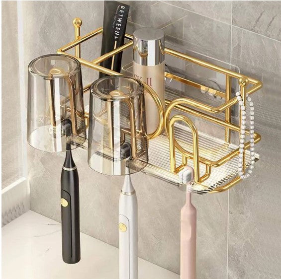 Toothbrush Rack Wall Storage Rack only iron stand D4DECORATOR
