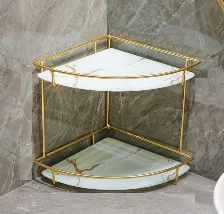 Display Stand Wall Corner Triangle Storage Shelf