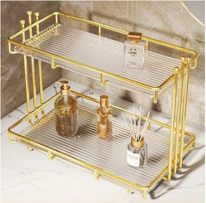 Stylish Cosmetic Shelf Makeup Rack Makeup Organiser D4DECORATOR