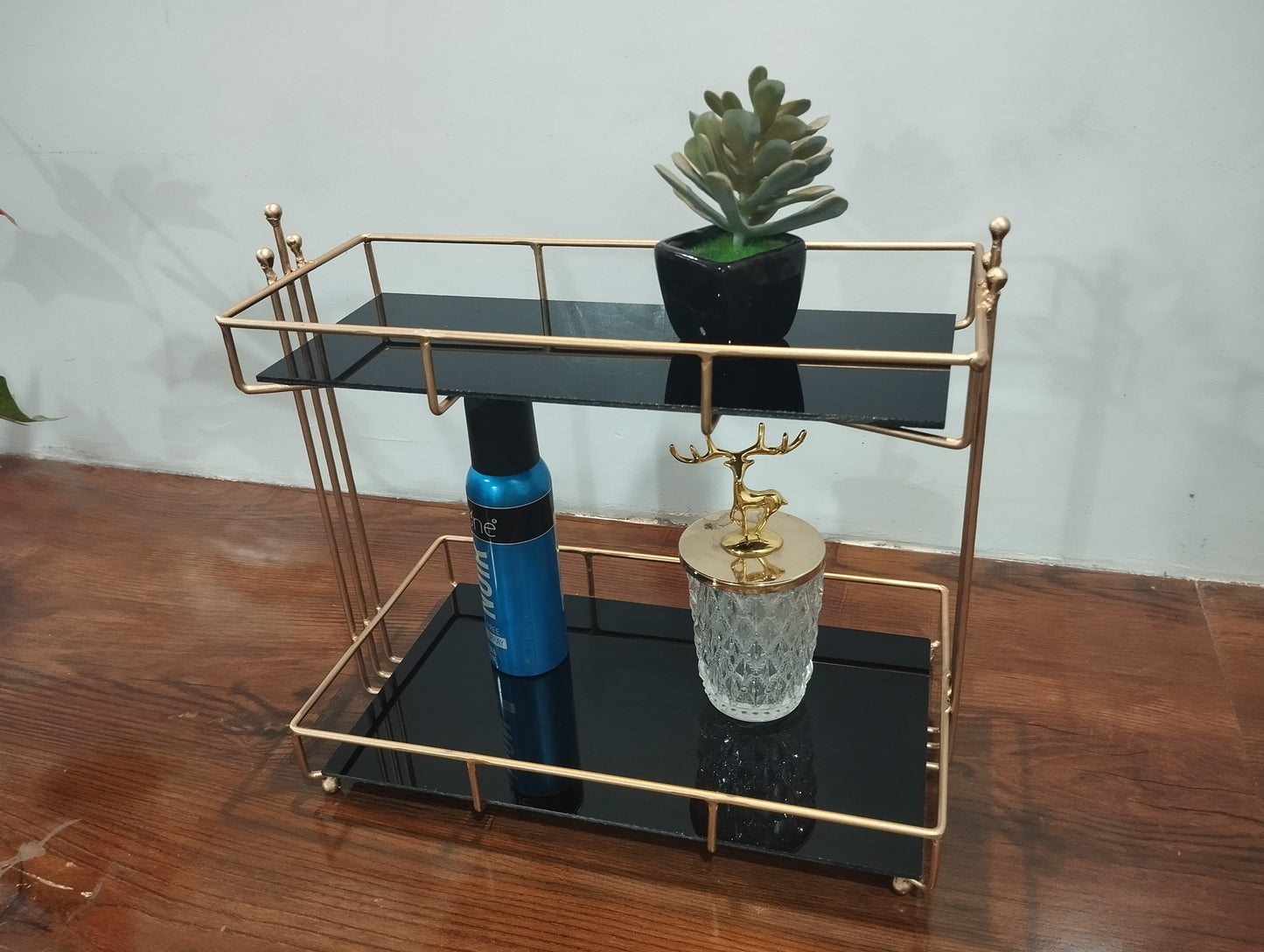 Stylish Cosmetic Shelf Makeup Rack Makeup Organiser D4DECORATOR