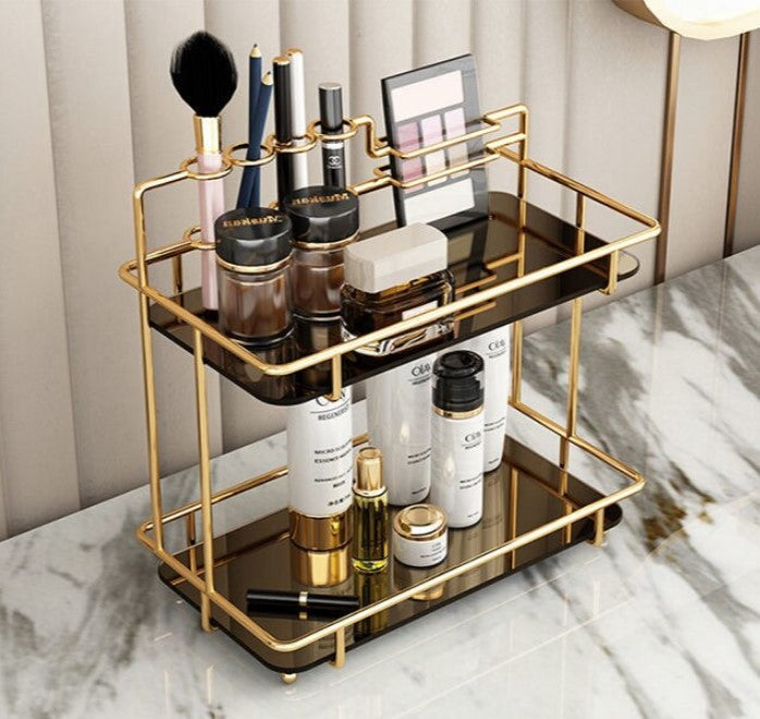 Cosmetic Storage Rack with Makeup kit Holders D4DECORATOR