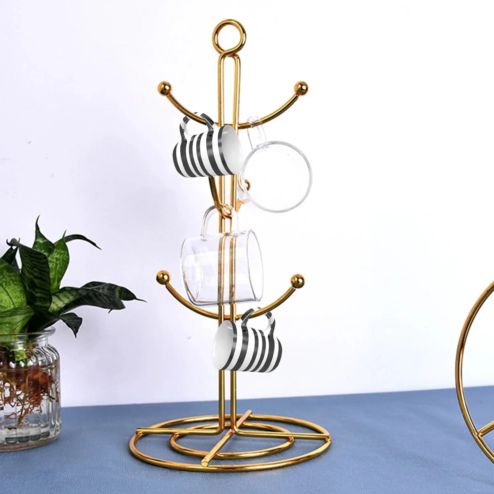 Multipurpose Metal Cup Holder Stand Homedecoro