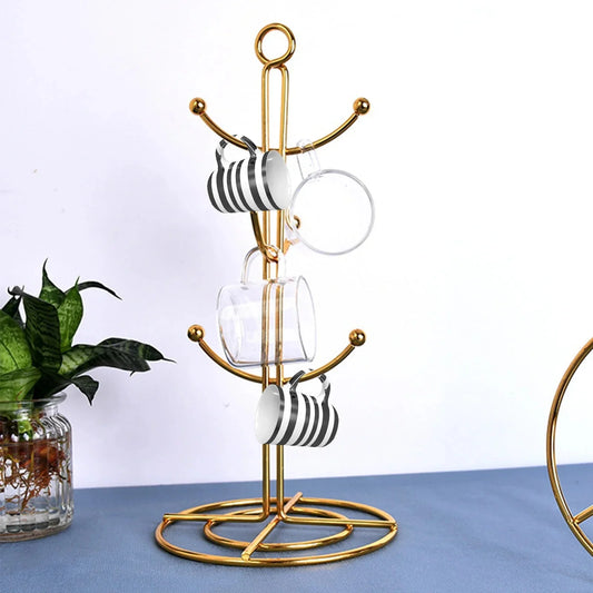 Multipurpose Metal Cup Holder Stand Homedecoro