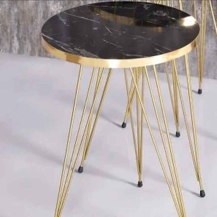 Modern Minimalist Coffee Table – Wood & Iron Accent Table