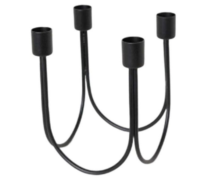 Geometric Metal Candlestick Candle Holder Homedecoro