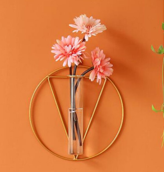 2pc Glass Vase Wall Mounted Vase Homedecoro