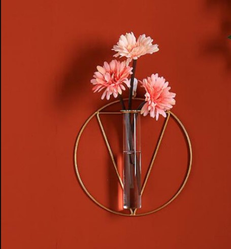 2pc Glass Vase Wall Mounted Vase Homedecoro