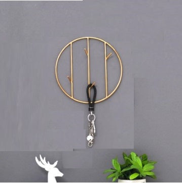 Iron Art Key Holder Wall Coat Hangers Home Decoration wall Hook Homedecoro