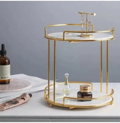 Organizer Cosmetic Display Stand Wall Corner Triangle Storage Shelf D4DECORATOR