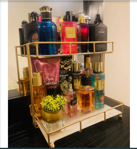 Storage Rack Lipstick Perfume Cosmetic Skin Care Product Finishing Table Rack D4DECORATOR