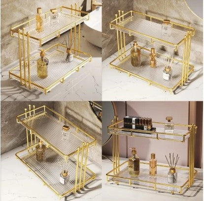 Stylish Cosmetic Shelf Makeup Rack Makeup Organiser D4DECORATOR