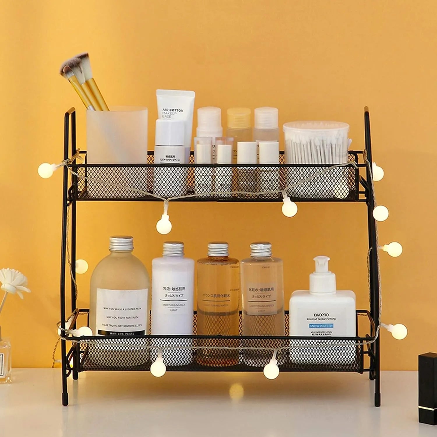 Spice Rack Organizer –Multipurpose Bathroom & Desk Storage Rack