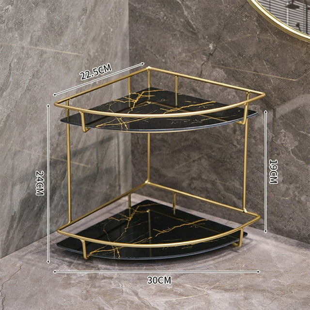 Display Stand Wall Corner Triangle Storage Shelf