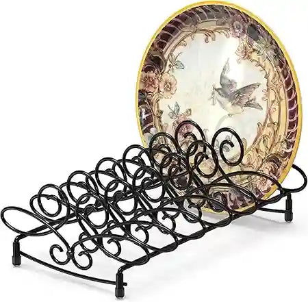 Plate Stand Holder Dish Rack
