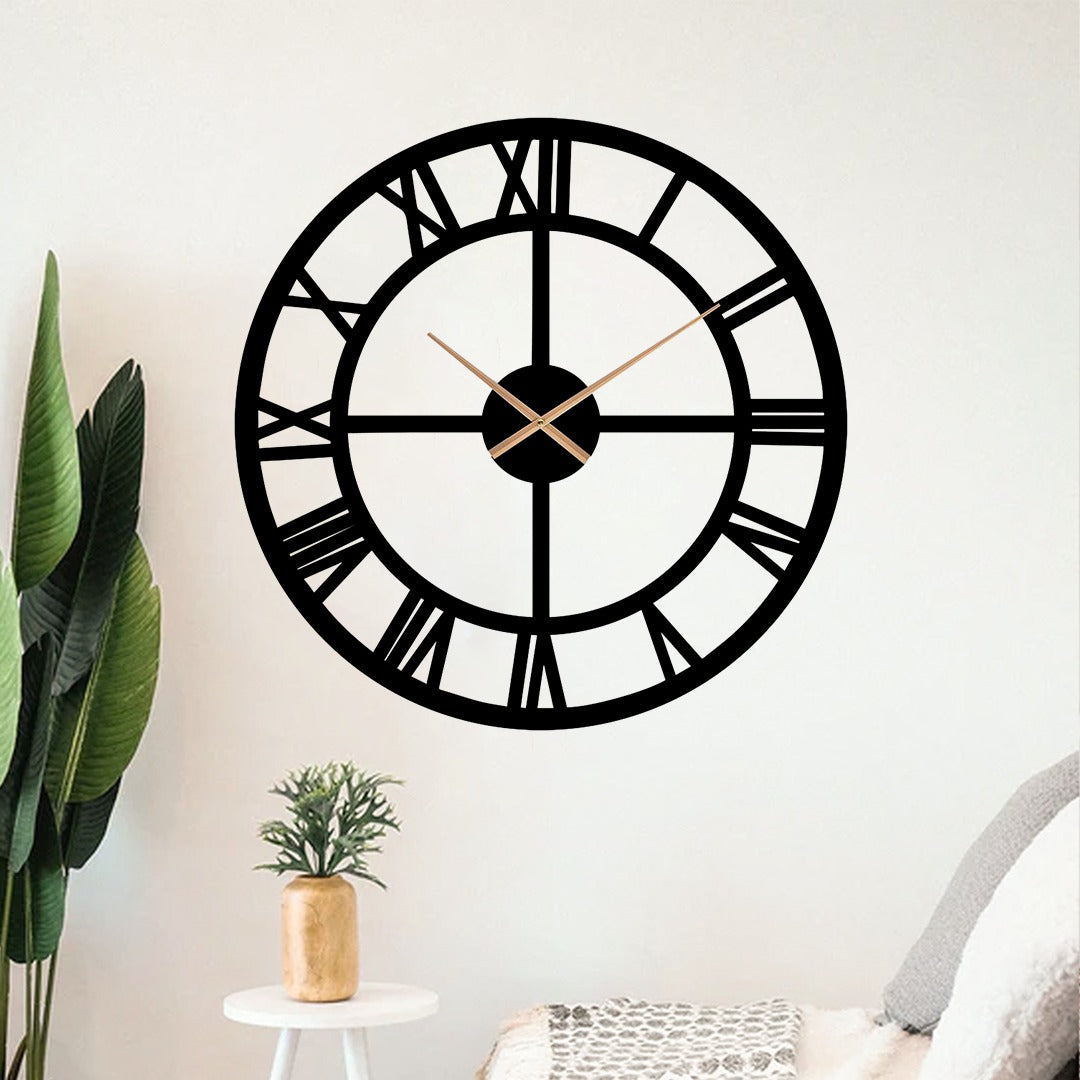 Stylish Modern Wall Clock of Roman Numbers | C28 Gifts Creator