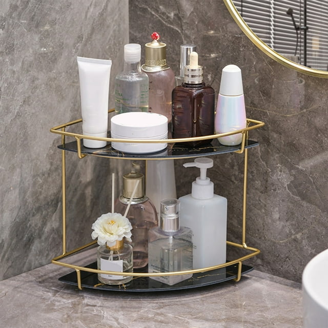 Display Stand Wall Corner Triangle Storage Shelf