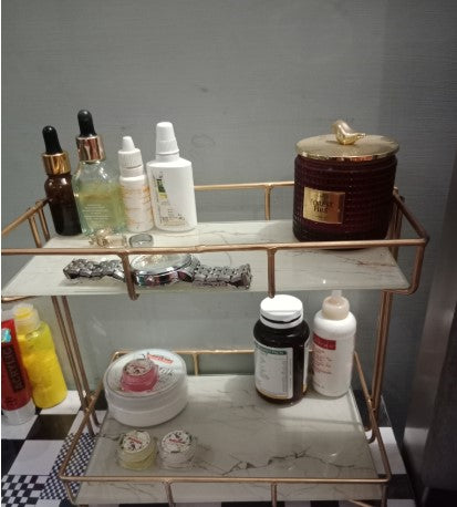 Storage Rack Lipstick Perfume Cosmetic Skin Care Product Finishing Table Rack Online Pakistan 